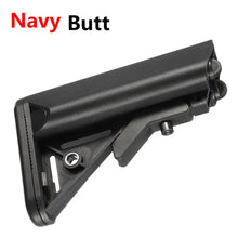 Load image into Gallery viewer, Black MFT-light/Army/Navy Nylon Buttstock For Gel Ball Blasting Guns Toy Replacement Accessories For JinMing 8th M4A1